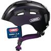 ABUS Youn-I 2.0 Casco per Ragazzi - Casco da Bicicletta con Luce per Bambini, Adolescenti e Giovani Adulti - per Ragazze e Ragazzi