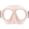 Cressi dal 1946 - Breezy Mask - Maschera Lenti in Policarbonato e Facciale Morbido TPR per Snorkeling, Nuoto in Superficie Vacanze al Mare - Oro Rosa_Cinghiolo Elastico Bianco - Taglia Unica