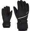 Ziener Kiana - Guanti da sci da donna, impermeabili, traspiranti, caldi, Gore-Tex, colore: nero