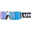 uvex mtn tour - occhiali sportivi per adulti - privo di appannamenti - privo di appannamenti - white matt/mir.blue - one size