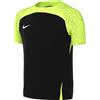 Nike Unisex Kids Short-Sleeve Soccer Jersey Y Nk DF Strke III JSY SS, Black/Volt/Volt/White, DR0912-011, XS