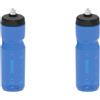 ZEFAL Sense Soft 80 Borraccia Blu traslucido 800 ml (Confezione da 2)