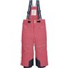 first instinct by killtec Bambini Pantaloni da Sci/Pantaloni Funzionali con Bretelle e paraneve FISW 48 MNS Ski PNTS, Dark Rouge, 86/92, 43392-000