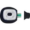 Velamp, CAPLED: Luce Sostitutiva per Serie CAPXX e ST01X. 4 LED Bianchi. Ricaricabile Tramite Porta USB. Unisex Adulto, Nero, Taglia Unica