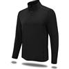 MEETWEE Polo Uomo Golf Manica Lunga Uomo, Functional Polo Shirt Protezione UV Shirt Quick Drying Traspirante Sport Outdoor