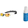 ARENA Occhialini Cobra Ultra Swipe Mirror da Nuoto, Unisex, per Bambini e Spray Anti Appannamento Istantaneo, Antifog, Antiappannante