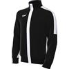 NIKE Knit Soccer Track Jacket Y Nk Df Acd23 Trk Jkt K, Black/White/White, DR1695-010, XS