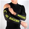 HO Soccer Academy, Manicotto antiabrasione da portiere, unisex, nero/lime