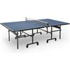 JOOLA Tavolo da Ping Pong Inside 15 - Pieghevole per Interni, Montaggio Rapido, Rete Inclusa - Blu, 274 x 152,5 x 76 cm