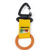 Best divers Clip Anello Silicone Orange,Nastro Giallo, Unisex Adulto, Arancione,