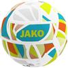 JAKO Miniball Iconic, bianco/ciano/giallo fluo, 1