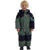 killtec bambini Tuta da sci/tuta da neve con cappuccio e ghetta antineve Kesley Mini, forest green, 86, 34353-000