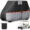 VEVOR Copertura di Protezione da Esterno per Carrello da Golf Copertura Completa con Tessuto Oxford 420D Impermeabile per Golf Cart da 2 o 4 Posti Compatibile con Yamaha EZGO Club Car Honda