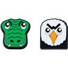 Gamma Sports Zoo Damps Vibration Dampeners (2-Pack), Unisex, AGZD15, Eagle/Gator, S