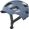 ABUS Hyban 2.0 city - casco da bici con luce posteriore, calotta rigida in ABS, buona vestibilità - per uomo e donna