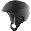 ALPINA Grand LAVALAN, Casco da Sci Unisex-Adult, Black Matt, 54-57