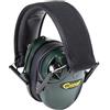Caldwell Low Profile e-Max Electronic paraorecchie, Unisex, Green