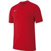 Nike Team Club 19 Tee T-Shirt, Unisex Bambini, University Red/University Red/University Red/White, S