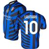 Inter 2024/2026, Maglia Home 2024/2025 Unisex, Neroazzurro, 4 Anni