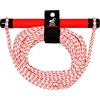 Airhead Heavy Duty Tow Harness, Kwik Tek AHSR-1EVA Corda da Sci, 1 Sezione, con Manico in Eva Unisex, Rosso e Bianco, Taglia Unica