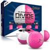 Srixon Q-STAR TOUR DIVIDE, Palline da golf in uretano bicolore, Sensazione morbida, distanza ottimizzata, Nucleo FastLayer con compressione 74, Idea regalo per i golfisti, Confezione da 12