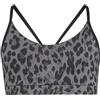 adidas Bambine e Ragazze Animal Print Sport Bra, Grey Four/Grey Six/Black/Grey Six, 13-14 Years