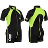 Cressi Shorty Kid - Muta Shorty per Bambini in Neoprene Ultra Stretch 1.5/2mm, Maniche Corte, XXL (7/8 Anni), Nero/Lime