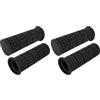 cyclingcolors Manopole impugnature Bici 110mm Manubrio 22mm MTB Vintage Bambino Antiscivolo Bicicletta (Nero) (Confezione da 2)