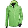 Killtec Kuopio MN Ski Jckt A, Giacca Funzionale con Cappuccio Rimovibile e paraneve Uomo, Verde, M