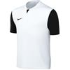 NIKE Unisex Kids Short-Sleeve Soccer Jersey Y Nk DF Trophy V JSY SS, White/Black/Black/Black, DR0942-100, XS