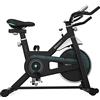 Cecotec Bicicletta Indoor DrumFit Indoor 13000 Delfi Volante di inerzia da 13 kg, resistenza manuale, manubrio e sella sportivi, schermo LCD, sensore di frequenza cardiaca e calapies