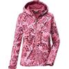 Killtec Bambine e ragazze Giacca softshell/giacca outdoor con cappuccio KOS 154 GRLS SFTSHLL JCKT, puderrosa, 152, 44113-000