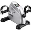 BAKAJI Pedaliera Allenamento Braccia Gambe Cyclette Cycle Bike Ginnastica Passiva Esercizio Fitness Riabilitazione Anziani (Mini Bike Silver)
