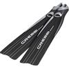 Cressi Tempo Libero reattiva Immersione Pinne | Gara 2000 HF Made in Italy by qualità dal 1946, Black