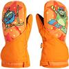 Ziener Guanti da sci per bambini, unisex, colore arancione, 80 cm