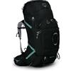 Osprey Ariel Plus 70, Zaino Unisex-Adulto, Nero, WXS/S