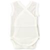 BABIDU Body Neonato Incrociato Senza Maniche, 100% Cotone Morbido e Traspirante, Body con Reggicalze Neonato, Ideale Primo Indossato per Pelli Sensibili, Abbigliamento Unisex per Neonato e Bambina