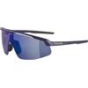 ALPINA Turbo Pro - Eleganti occhiali sportivi con ventilazione integrata, colore blu lucido