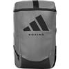 adidas Zaino sportivo in poliuretano, colore grigio/nero, S