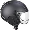 CGM Casco Bici, sci, E-bike, 801A EBI MONO, Nero opaco, L (59cm)