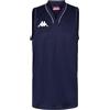 Kappa Cairo, Maglietta Basket Uomo, Blu/Bianco, 8 Anni