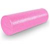 ProsourceFit High Density Foam Rollers 18 - inches long, Firm Full Body Athletic Massager for Back Stretching, Yoga, Pilates, Post Workout Trigger Point Release, Pink