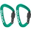 SALEWA Ortles Screw Carabiner, Orange, Uni Unisex Adulto