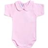 BABIDU Body Neonato Manica Corta 100% Cotone, Body Neonato e Prematuro, Tessuto Morbido Traspirante e Ipoallergenico per Pelli Sensibili, Abbigliamento Unisex per Neonato e Bambina