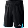 Erima 5-Cubes - Pantaloncini da Uomo Taglia Nero/Blu Curacao