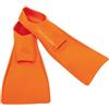Flipper SwimSafe 1110 - pinne da nuoto per bambini e ragazzi, di colore arancione, misura 24 - 26, in gomma naturale, come ausilio al nuoto