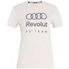 adidas Donna Audi Revolut Formula One Team Dna Graphic Shirt, Chalk Pearl, S