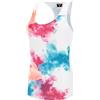 Macron Run Start Scc Gaenor Tank Print Wht Printed/Ncor Wmn Canotta Donna (Pacco da 1)
