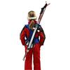 Wantalis - Zaino Porta-Sci Skiback per Bambino, Blu (Blu), S