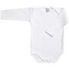 BABIDU Body Neonato Manica Lunga 100% Cotone, Body Neonato, Colletto Americano con Stampa Stelle, Tessuto Traspirante Anallergico per Pelli Sensibili, Abbigliamento Invernale Unisex Neonato e Bambina